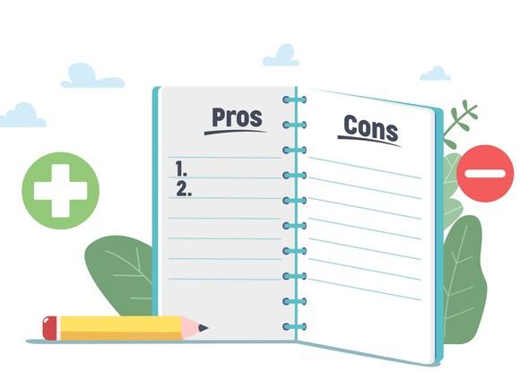 A pros and cons list might be useful for academics deciding whether to adopt new edtech