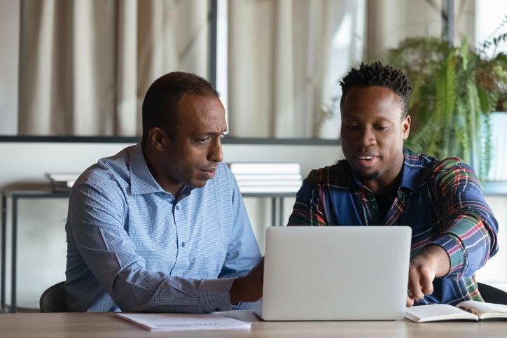 Black academic mentoring Black student