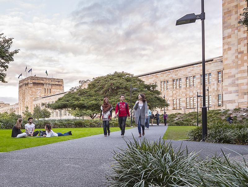 Students at the University of Queensland