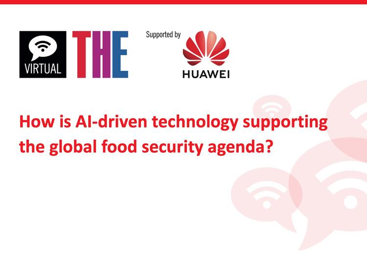 How is AI-driven technology supporting the global food security agenda?