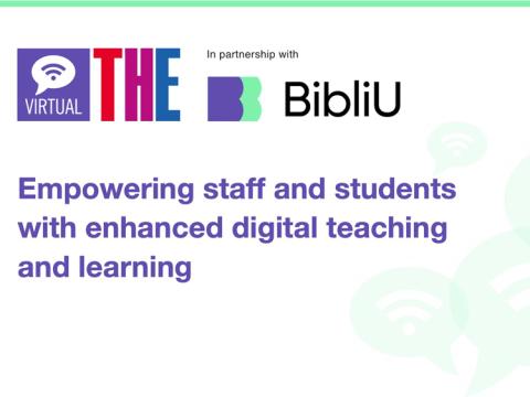 Empowering staff and students with enhanced digital teaching and learning