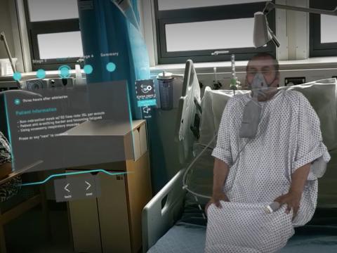HoloPatient Covid-19 by GigXR