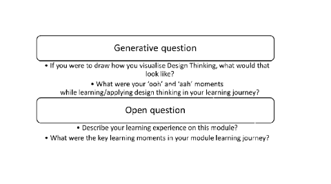 Generative vs open questions