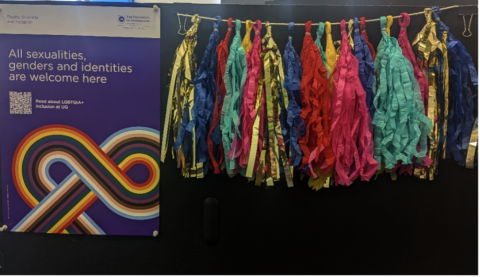 LGBTQIA+ displays at the University of Queensland