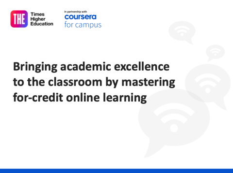 THE x Coursera webinar