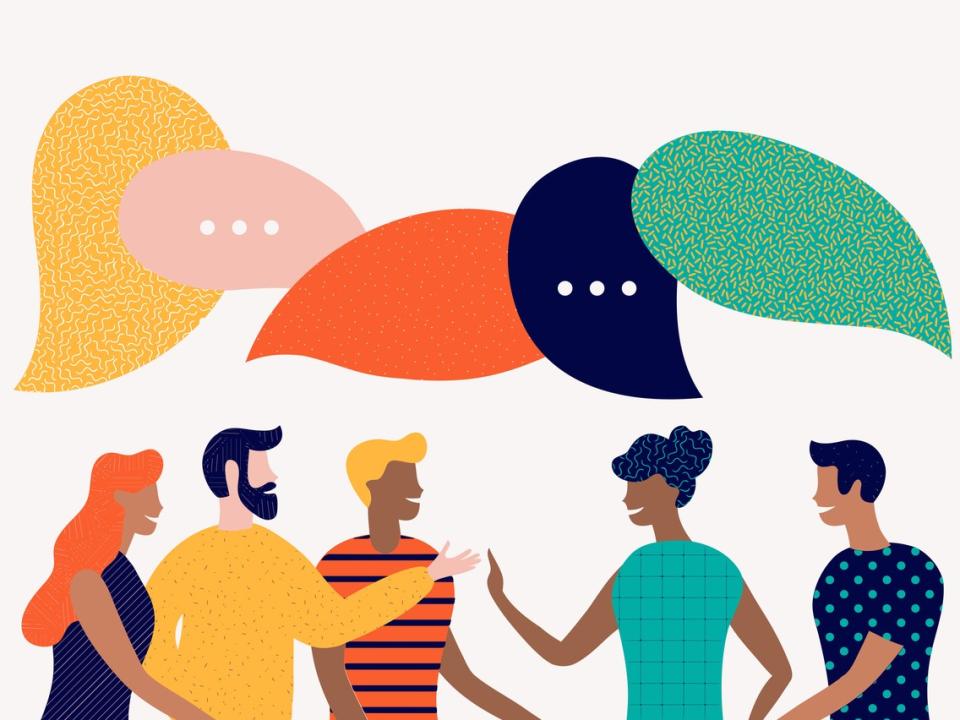 Image showing networking and peer support