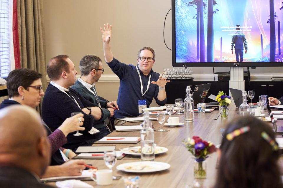 Adobe round table at DU UK