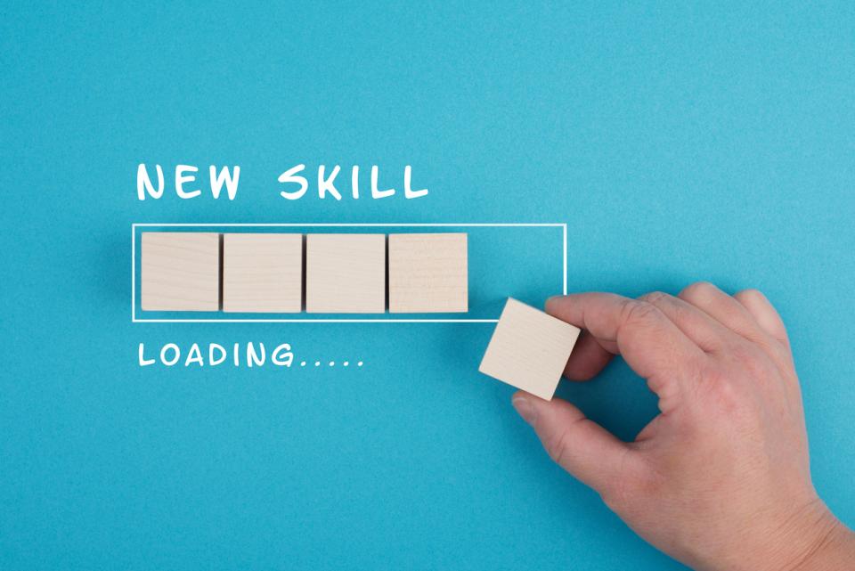 New skill loading graphic