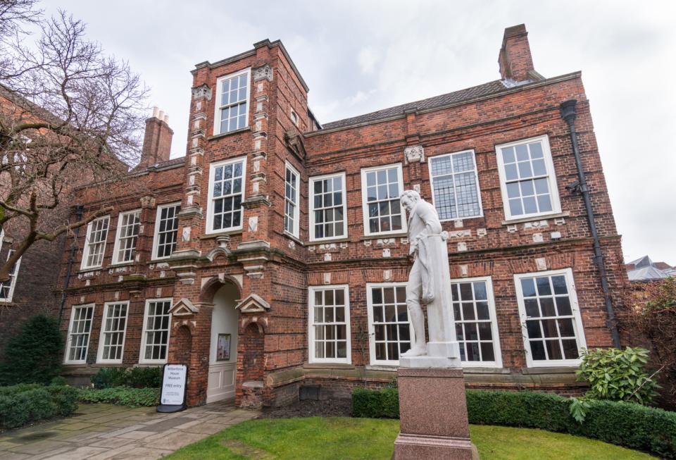 Wilberforce House Museum, the birthplace of William Wilberforce, politician, slavery abolitionist and social reformer. 